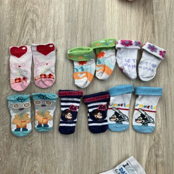 Lot chaussettes 15/16 6 paires