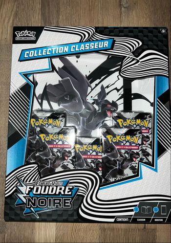 Coffret 10.5 foudre noire collection classeur