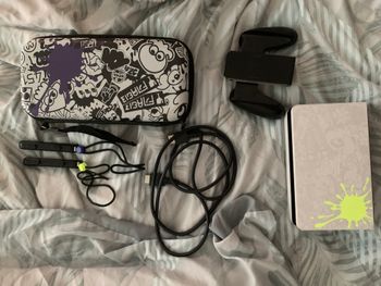 accesoires nintendo switch oled edition limite splatoon 3