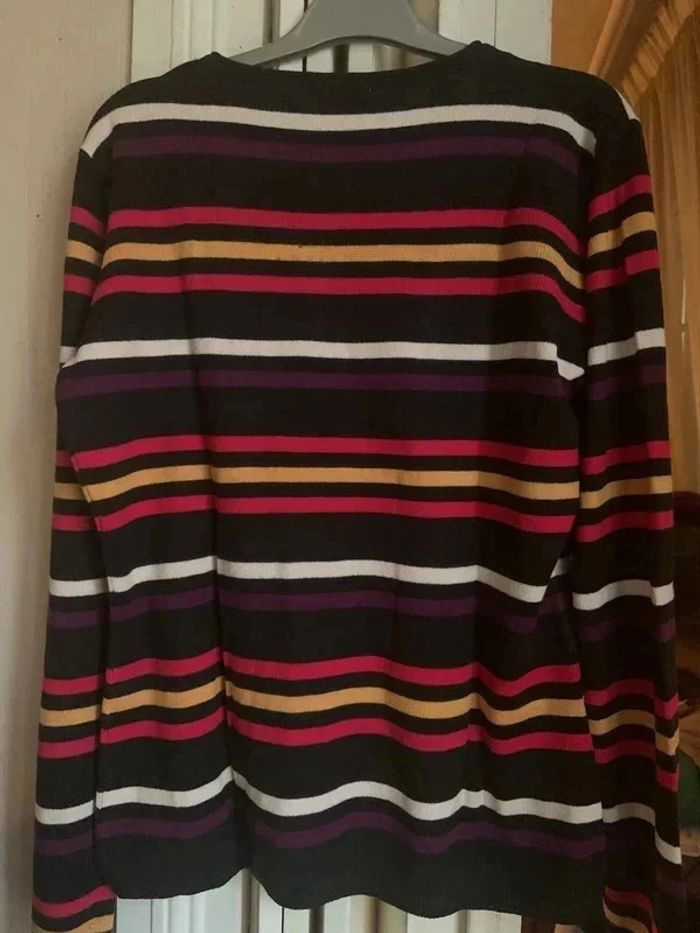 Pull rayé Lafayette collection taille 3 - photo numéro 5