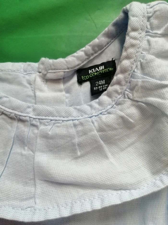 Robe été Kiabi bleu clair - photo numéro 3