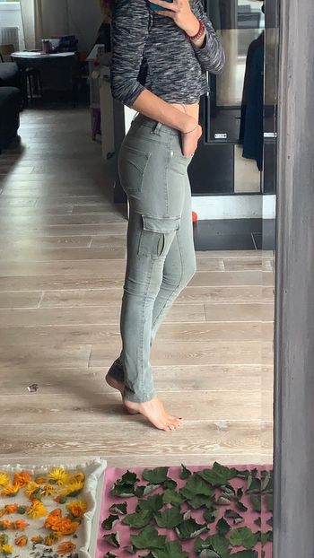 Pantalon cargo en coton