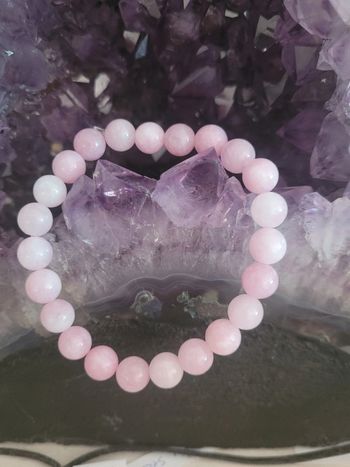 Bracelet en pierres naturelles de kunzite