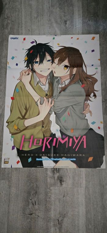 Poster 2 faces Horimiya et One pièce film