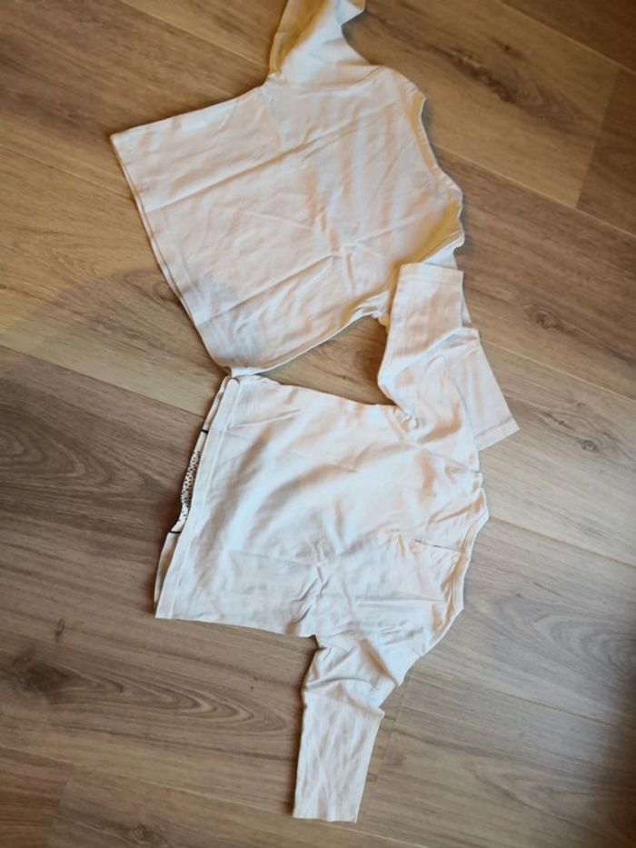 Lot de 2 t-shirts manche longue Tao 18 mois - photo numéro 4
