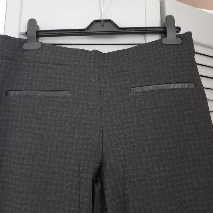 Pantalon habillé à petits carreaux - photo numéro 2