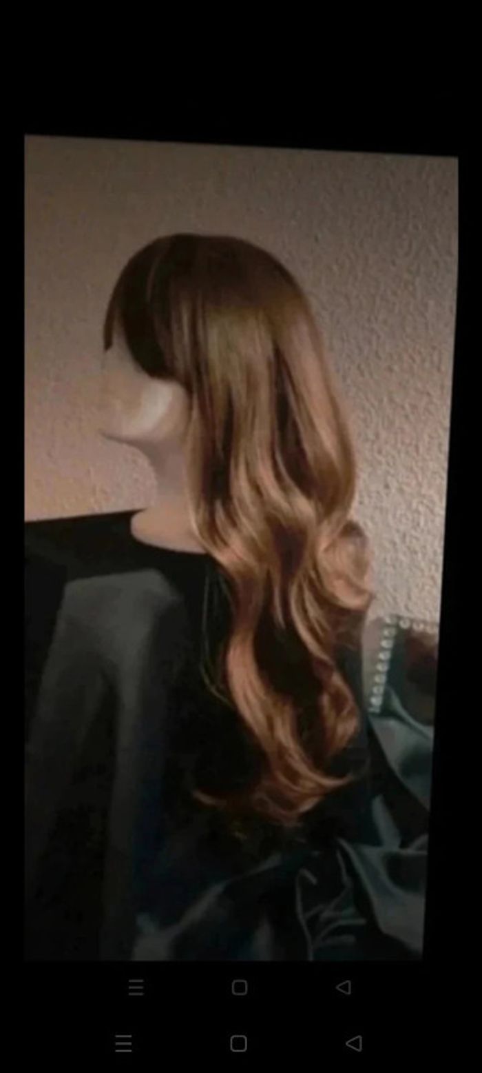Perruque Châtain Ombré Naturelle Luxe Tendance 49€ - photo numéro 14