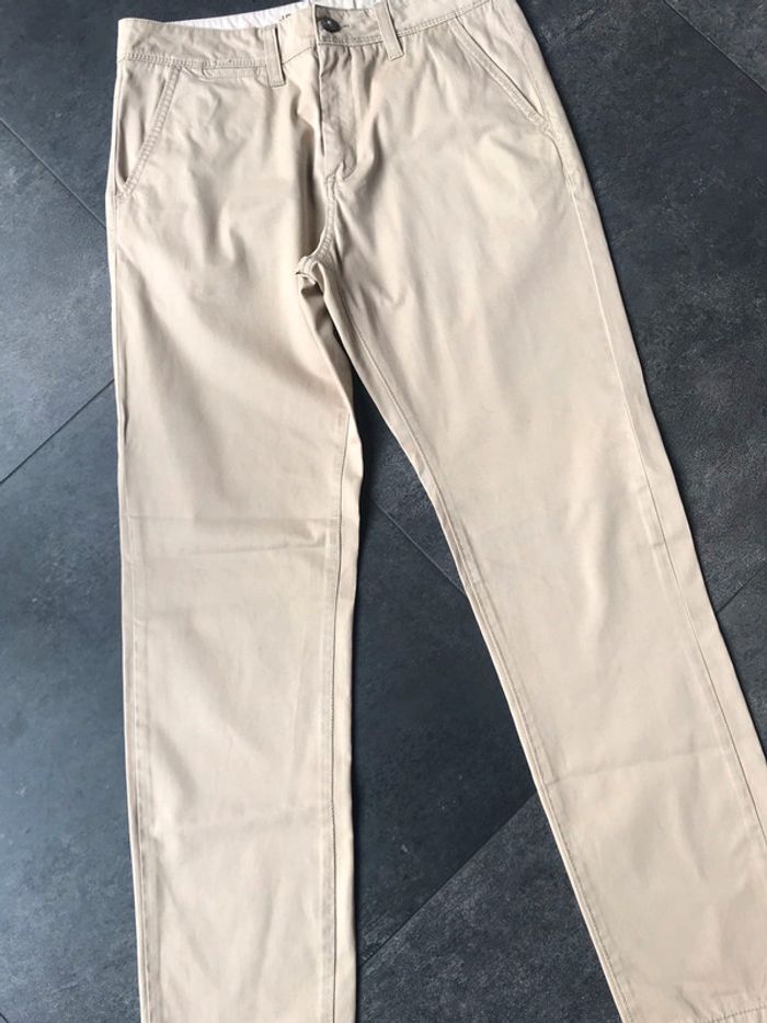 Pantalon chino Jodhpur beige homme