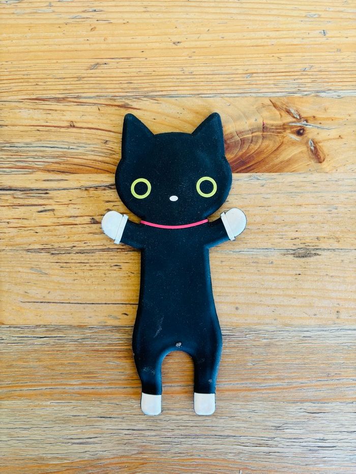 Support portable chat noir - photo numéro 3