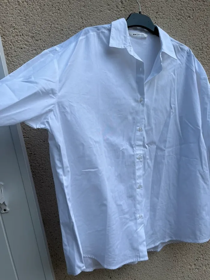 Chemise femme camaïeu blanche - photo numéro 3