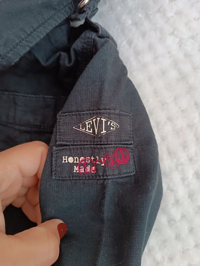 🔸Veste noire Levi's avec capuche amovible - 6 mois🔸 - photo numéro 8