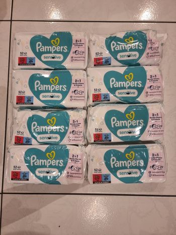 Lingettes pampers