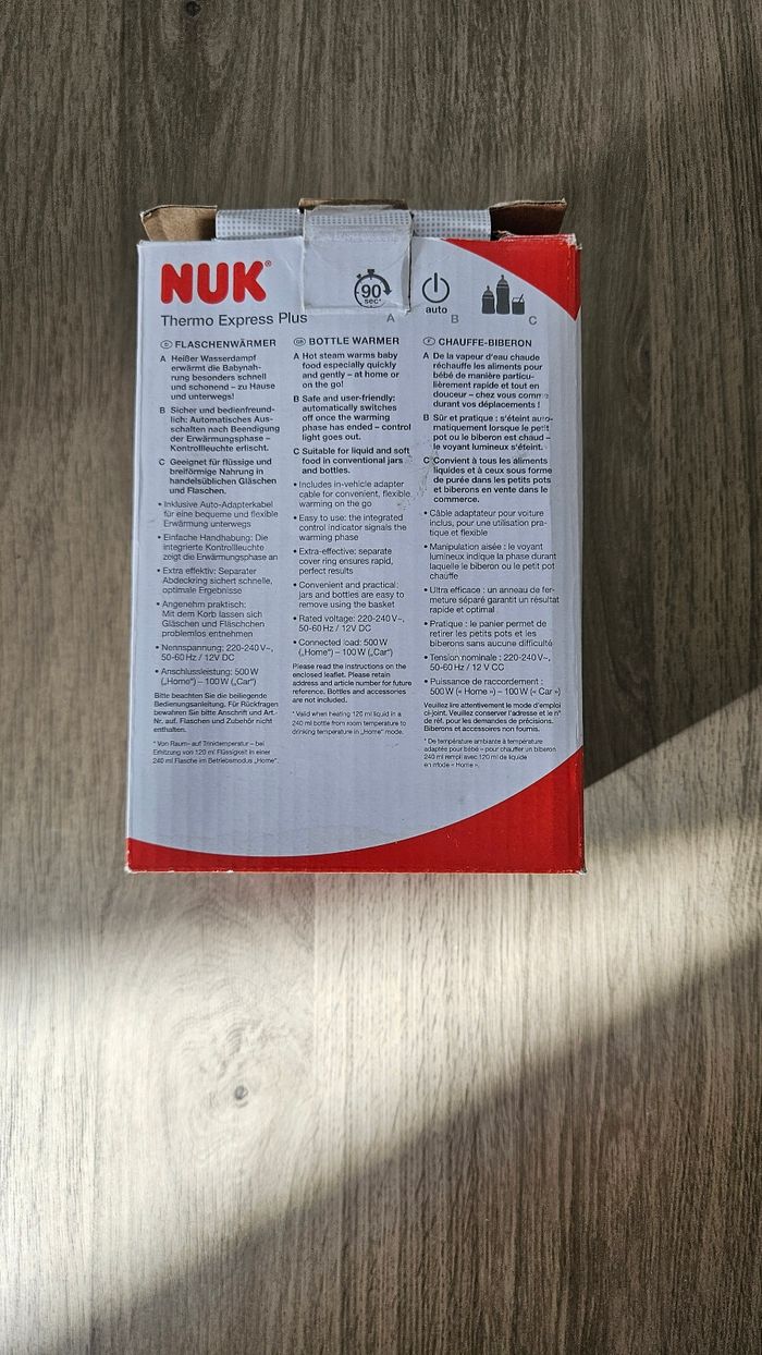 Chauffe biberon Nuk Thermo express Plus - photo numéro 7