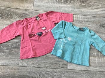 Lot t-shirt fille 3 mois