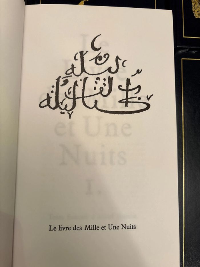 Lot de 6 tomes reliés Contes des Mille et une nuits - photo numéro 2