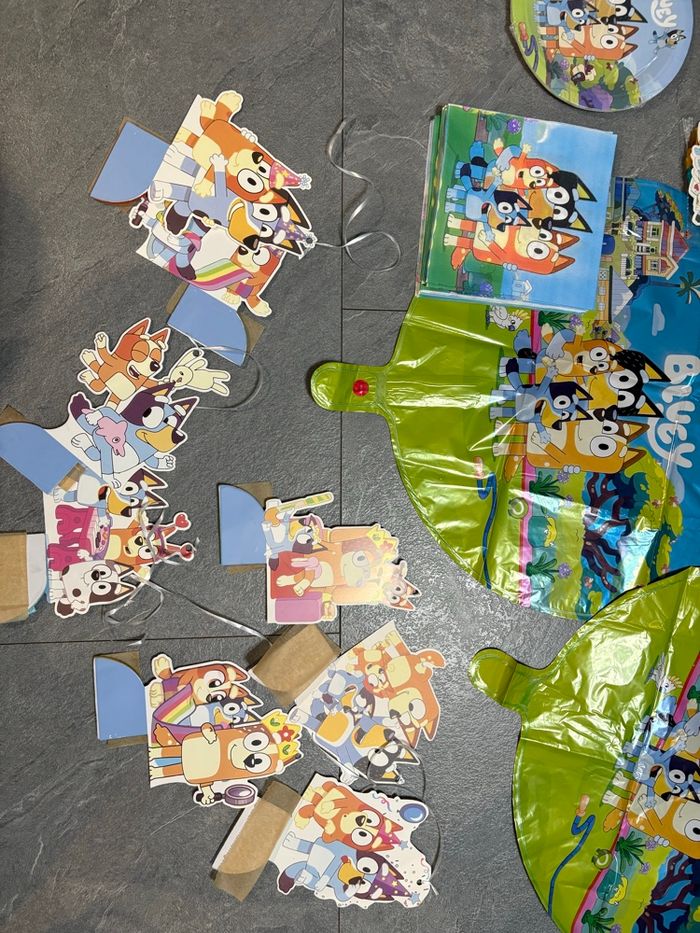Décoration d’anniversaire bluey - photo numéro 7