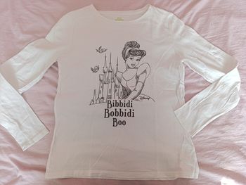 T-shirt manches longues cendrillon 
