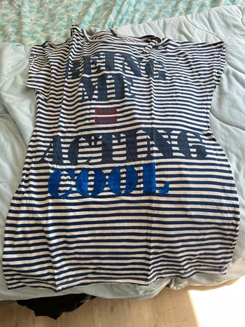 T-shirt marinière M
