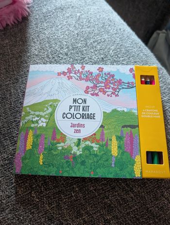 Mon p'tit kit coloriage Jardins zen