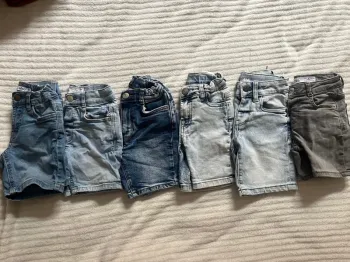 Lot short en jeans
