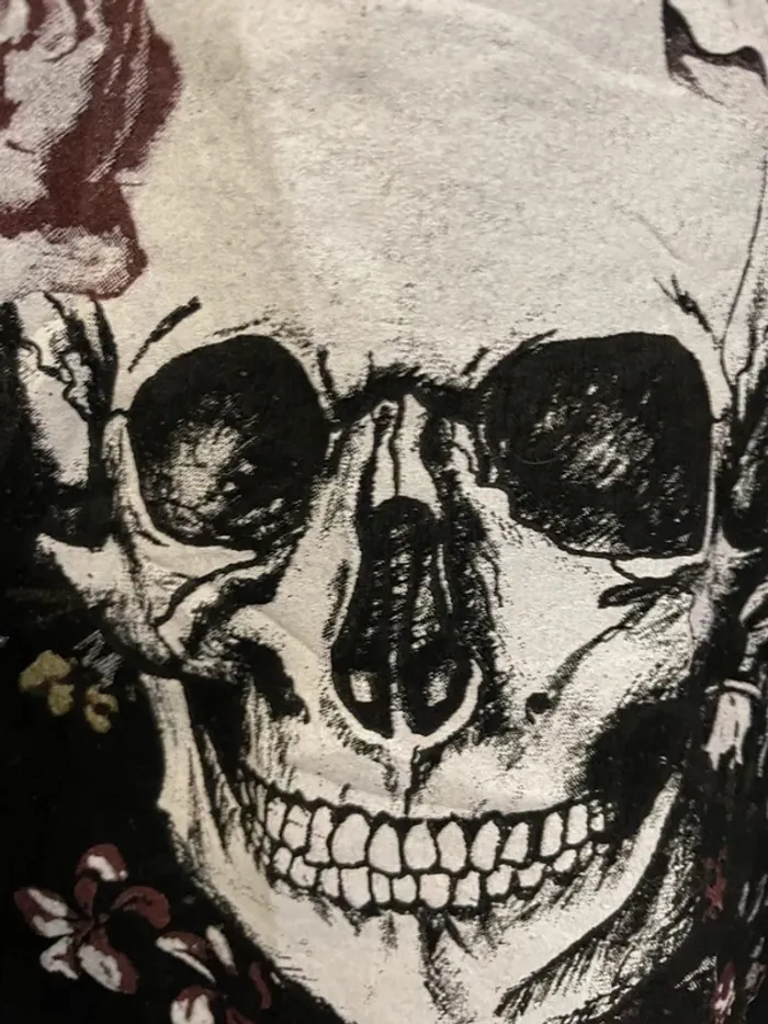 Skull crewneck back oversize L womens - photo numéro 3