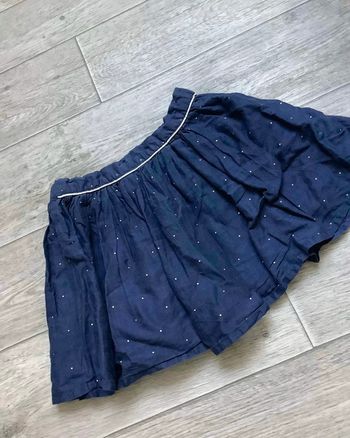 Jupe bleu marine et argenté TAO 4 ans