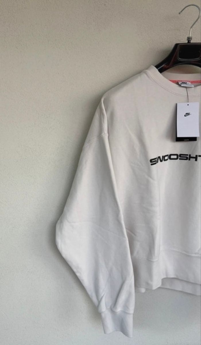 Sweat nike sportswear trend blanc taille XXL vintage neuf - photo numéro 2