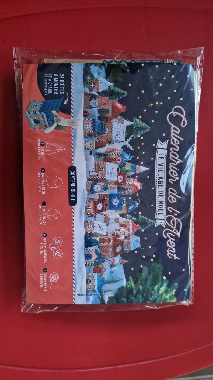 Calendrier de l'avent à garnir