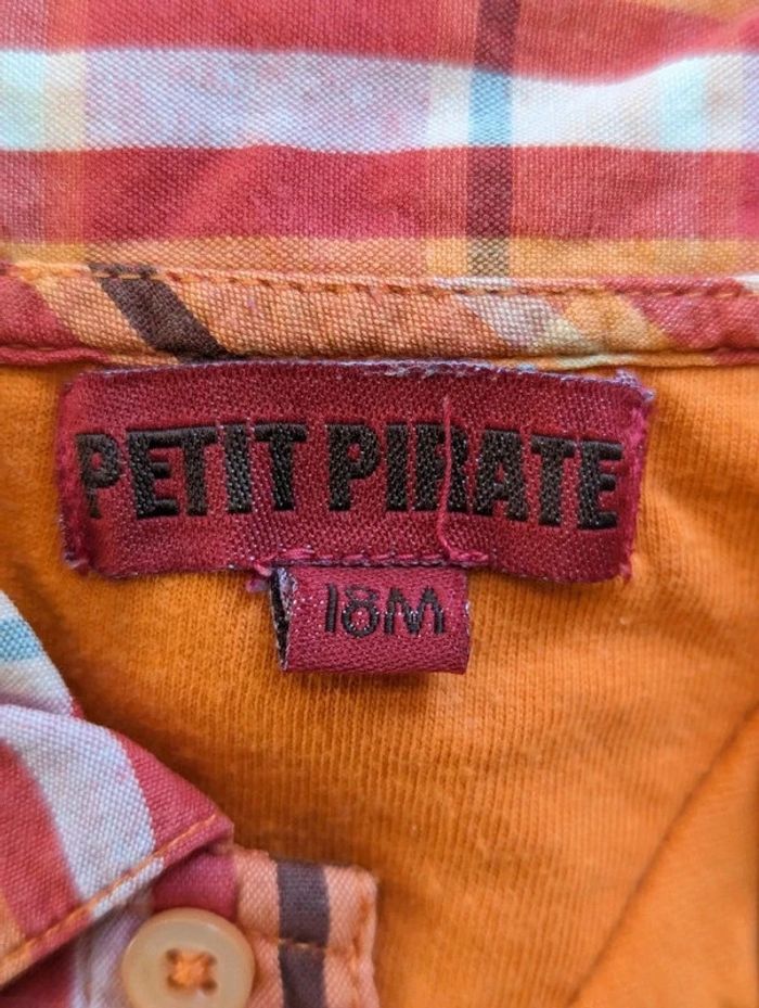 Lot de 2 hauts Petit Pirate 18 mois - photo numéro 2