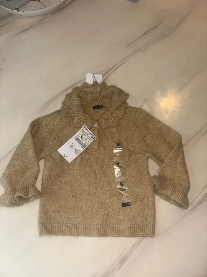 Pull chaud neuf kiabi 6 mois