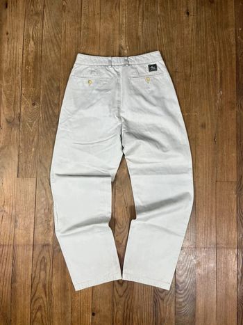 Pantalon chino Lacoste vintage Devanlay beige 100% coton W26 FR36