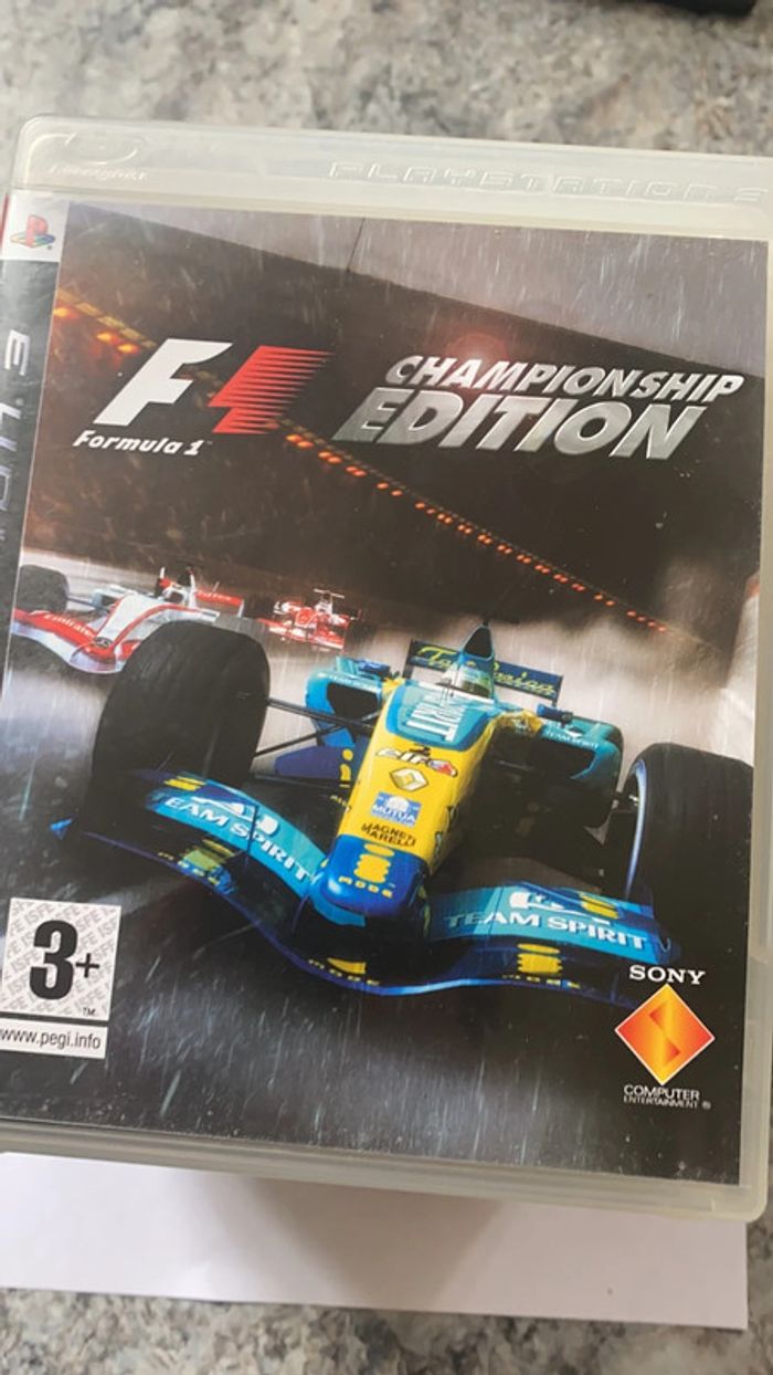 F1. Édition