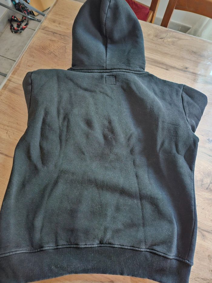 Sweat a capuche LBO urban inspired S noir homme - photo numéro 4