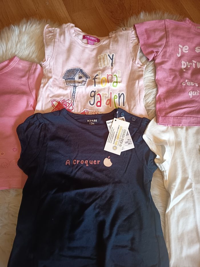 Lots de 5 tee shirt fikle - photo numéro 3