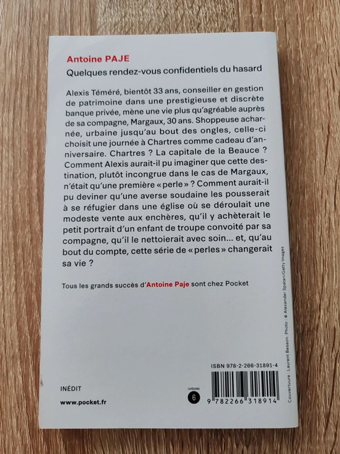 Antoine Paje 🌸 Quelques rendez-vous confidentiels du hasard - photo numéro 2