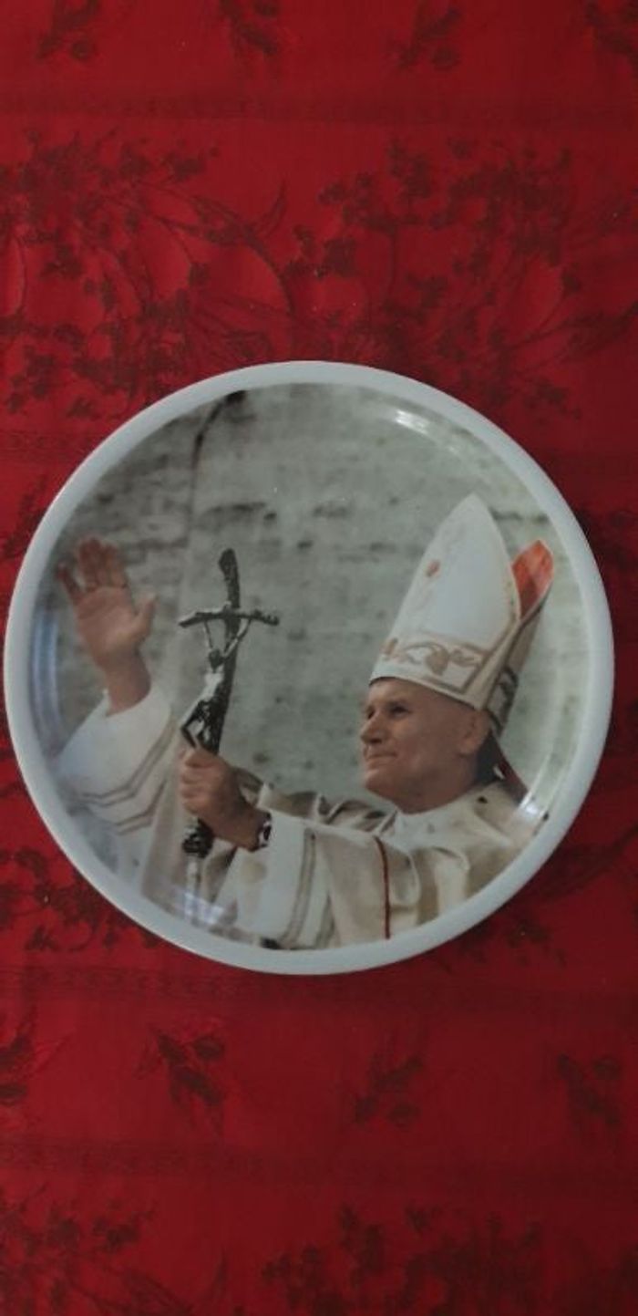 Assiette Pape Jean-Paul 2