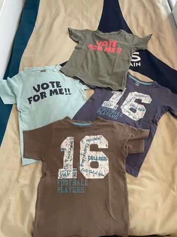 Lot de  4 tee shirt
