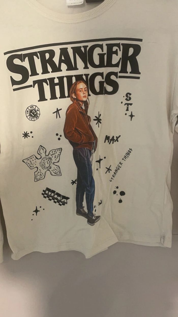 T-shirt Zara manches longues – 9/10 ans (140) - photo numéro 3