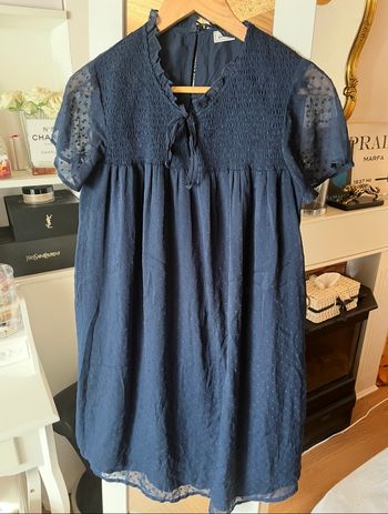 Robe bleue foncée fluide légère Pimkie T.S TBE 👗