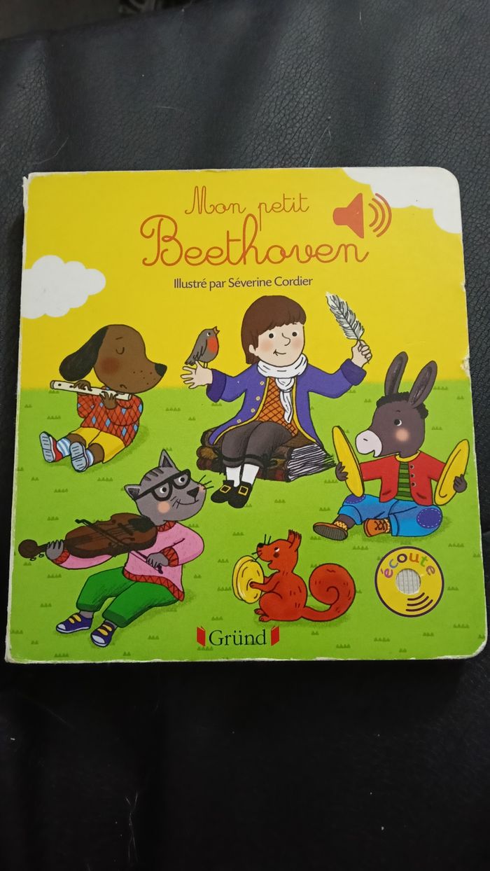 Livre sonore mon petit beethoven