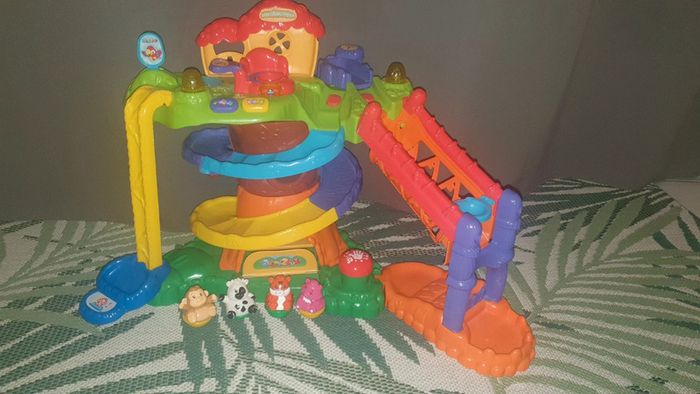 Arbre tut tut bolides animaux état.neuf vtech