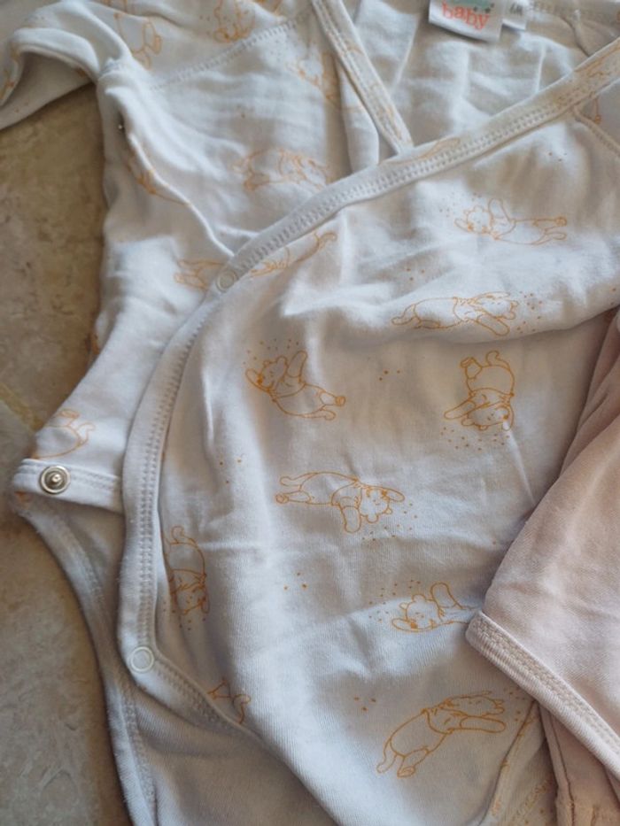 2 bodies 6 mois Disney Baby - photo numéro 2