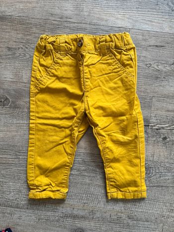 Pantalon moutarde