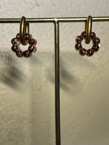 Pampille interchangeable raisine 