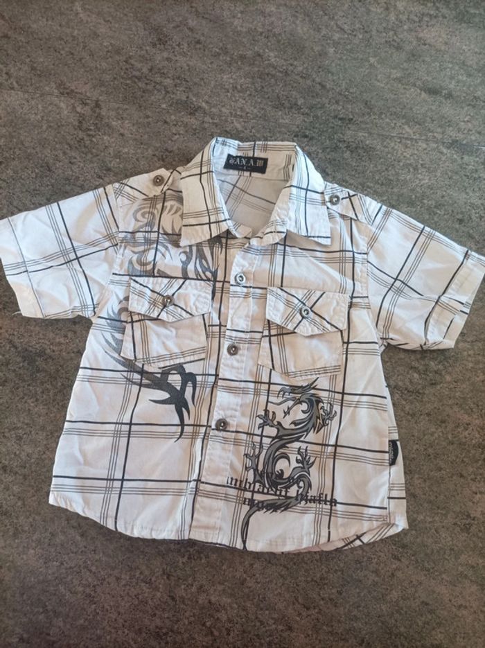 Chemise taille 4 ans gan a m