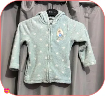 Robe de chambre polaire Disney La Reine des Neiges, Elsa, Taille 4-6 ans