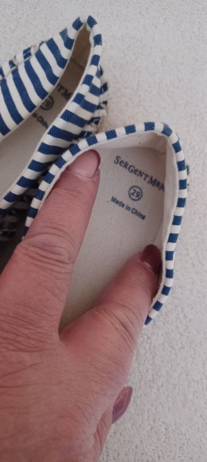 Très jolie paire d'espadrille fille Pointure 31 - photo numéro 5