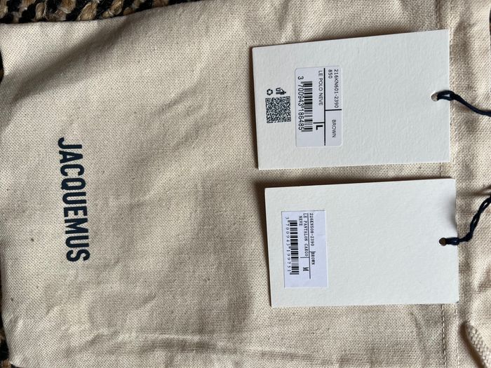 🪶 Ensemble Jacquemus “Neve” Marron – Polo + Pantalon + Chaussettes - photo numéro 7