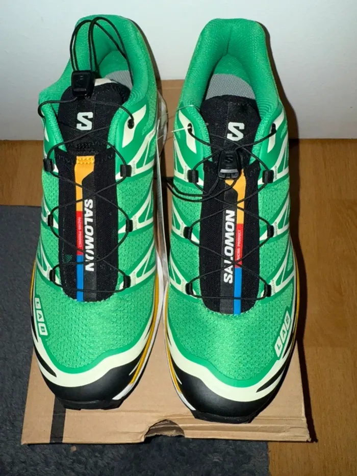 Salomon XT-6 Verte Bright Green - photo numéro 8