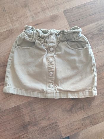 Jupe vert clair fille 6 ans